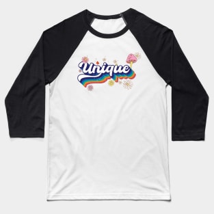 Unique - Groovy Vibes Baseball T-Shirt